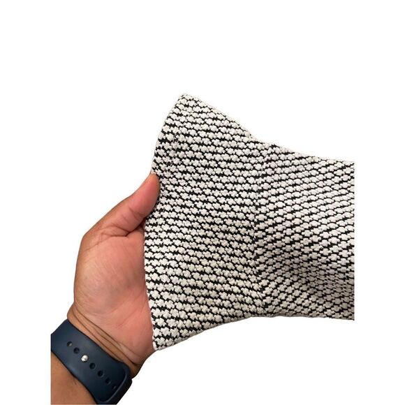 J McLaughlin Dress Women’s L 3/4 Length Bell Sleeve Knit Mini Diamond Jacquard - Picture 4 of 6